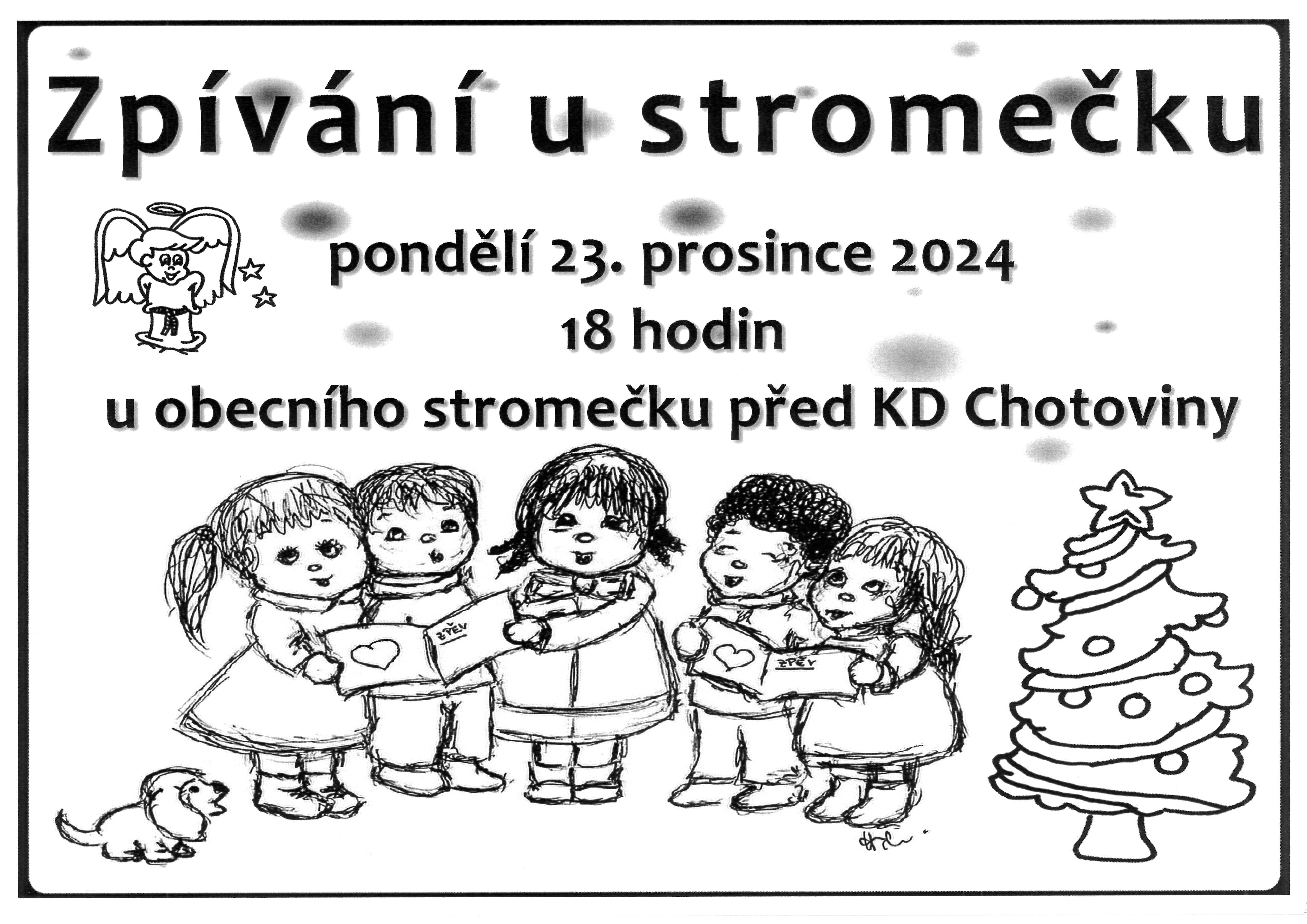 Zpívání u stromečku